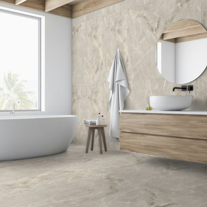 Ankorstone white baño