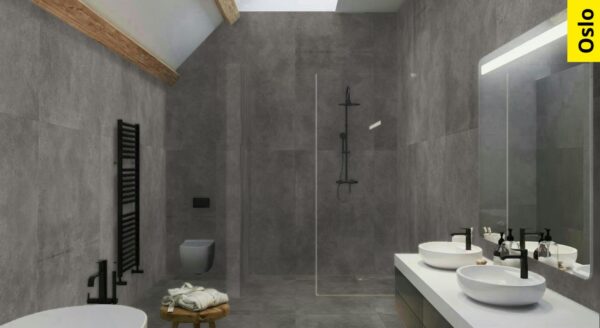 azulejos baños modernos con ducha
