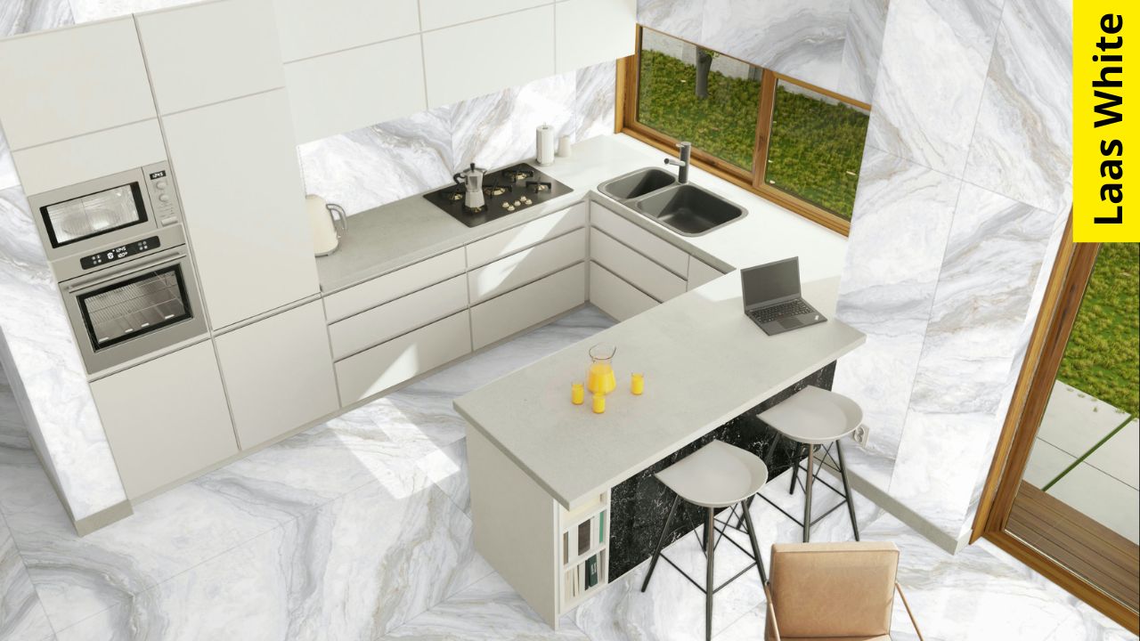 Laas white azulejos cocina grandes