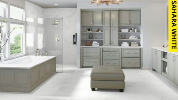suelo blanco porcelánico