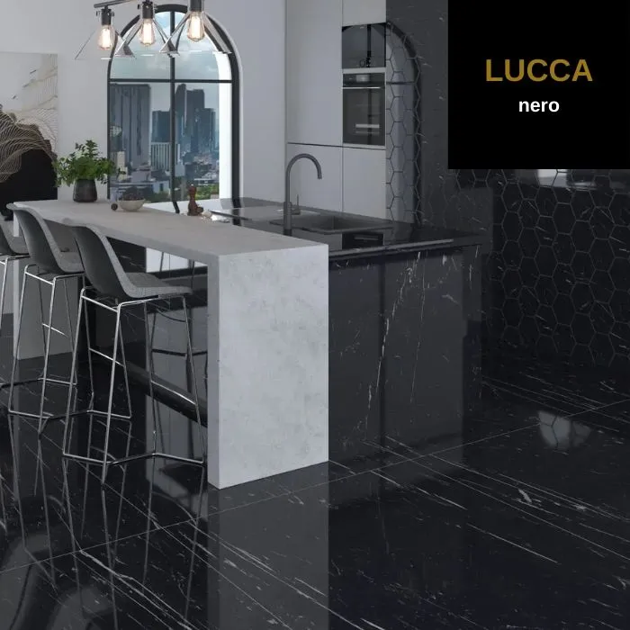 azulejo Lucca Nero - Magnifica Collection