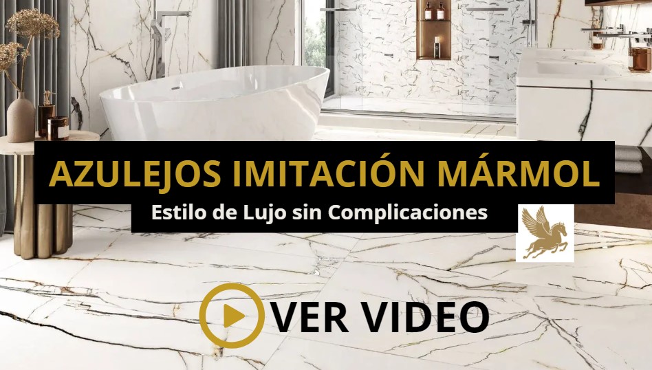 Azulejos imitación mármol video Azulejos imitación mármol