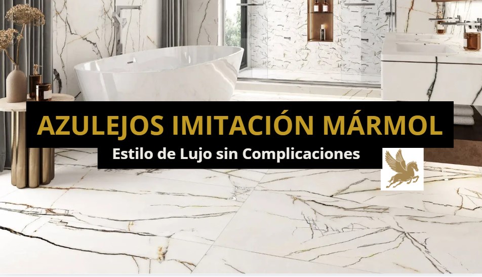 azulejos imitación mármol