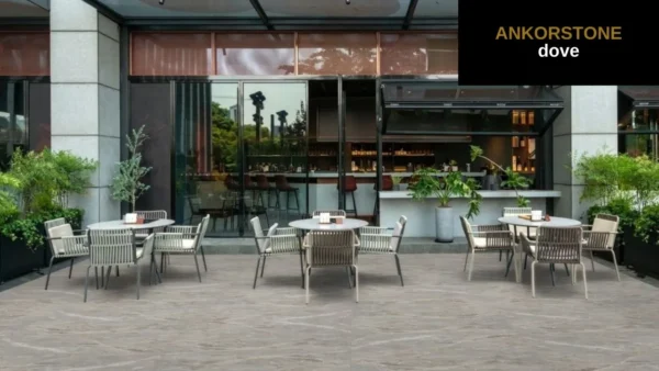 suelos de exterior antideslizantes - Ankorstone dove