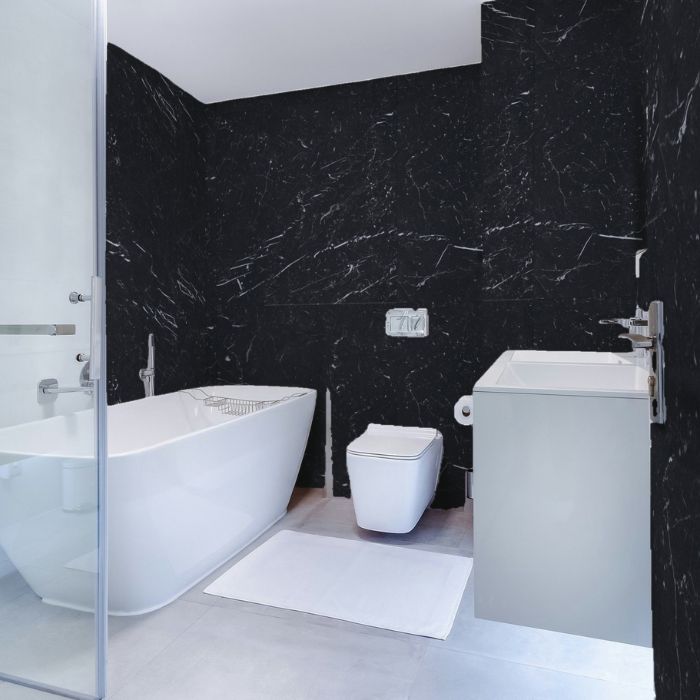 baldosas baño pequeño - Lucca Nero (5) baldosas baño pequeño