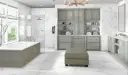 azulejos blancos para baño