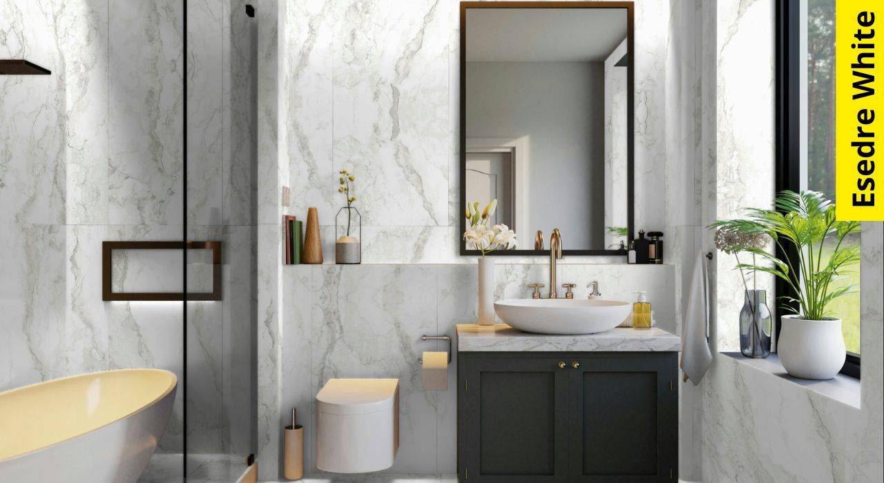 revestimientos modernos para baño