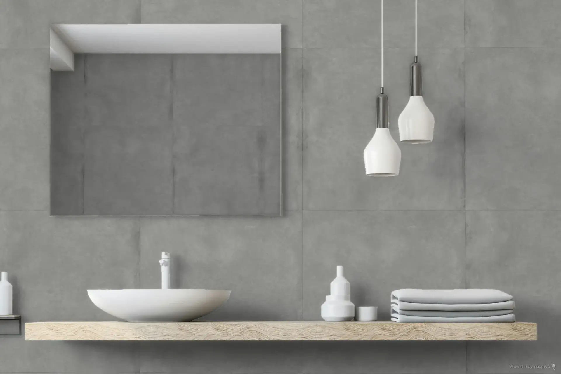 azulejo que imita al cemento - moreton gris