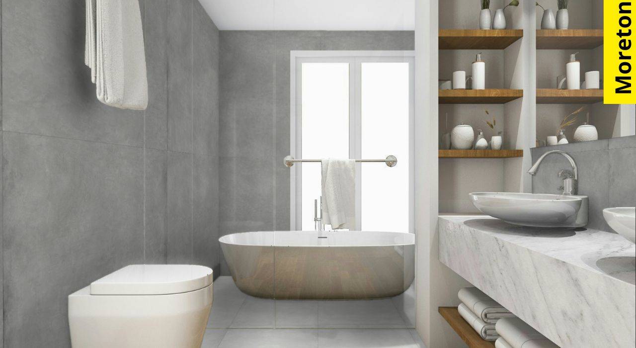 alicatado baño moderno