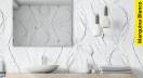 azulejo baño blanco